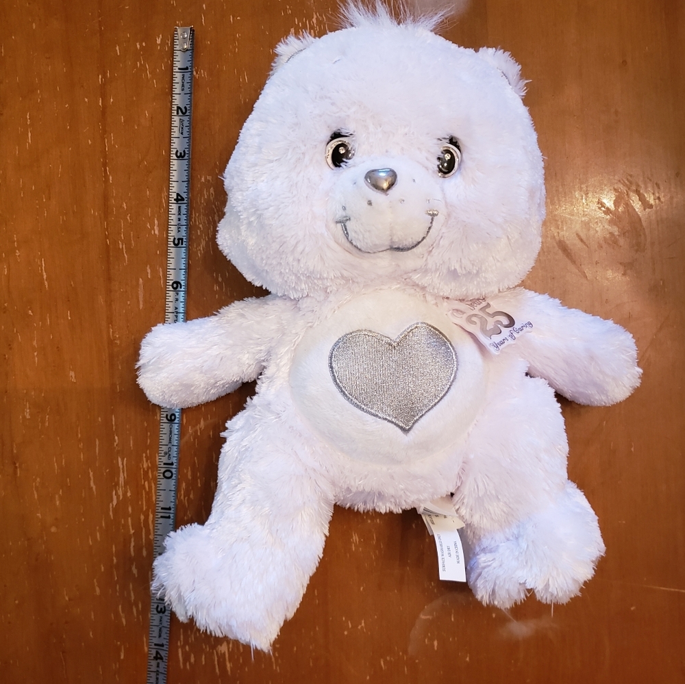 2007 Care Bears Tenderheart Bear: 25th Anniversary Swarovski Crystal Edition